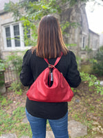 Convertible Backpack- Ruby