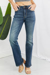 JUDY BLUE Vintage Wash Bootcut Jeans