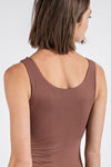 Butter Soft Reversible Tank-Smoky Topaz