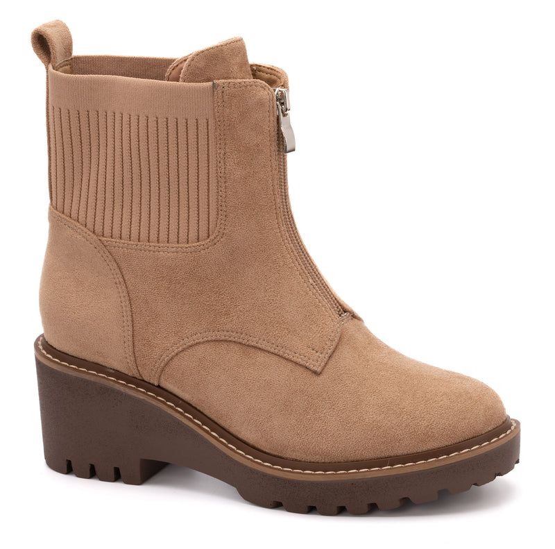 Corkys Boo Boot- Camel Suede