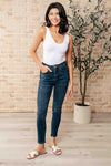 JUDY BLUE Cora High Rise Control Top Skinny Jeans