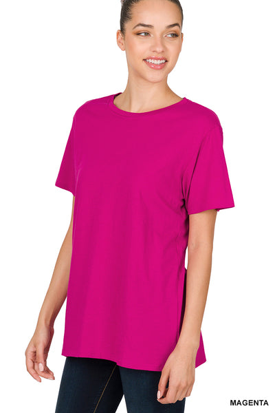 My Favorite Boyfriend Tee Magenta