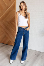 JUDY BLUE Hazel High Rise Vintage Wide Leg Jeans