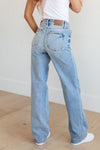 JUDY BLUE Mildred High Rise V Front Waistband Straight Jeans