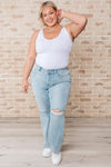 JUDY BLUE Parker High Rise 90's Straight Jeans