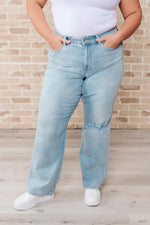 JUDY BLUE Parker High Rise 90's Straight Jeans