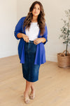 Lizzy Cardigan in Royal Blue