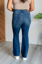 JUDY BLUE Santana High Rise Control Top Bootcut Jeans (Short Inseam)