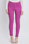 Hyper Stretch Skinnys- Berry Rose