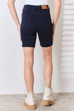 JUDY BLUE High Waist Tummy Control Bermuda Shorts