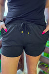 Everyday Shorts- Black (Adults)