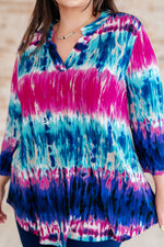 Little Lovely Blouse in Tie Dye