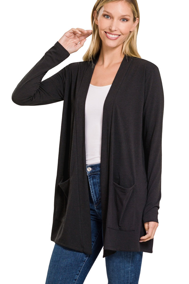 Perfect Cardi- Black