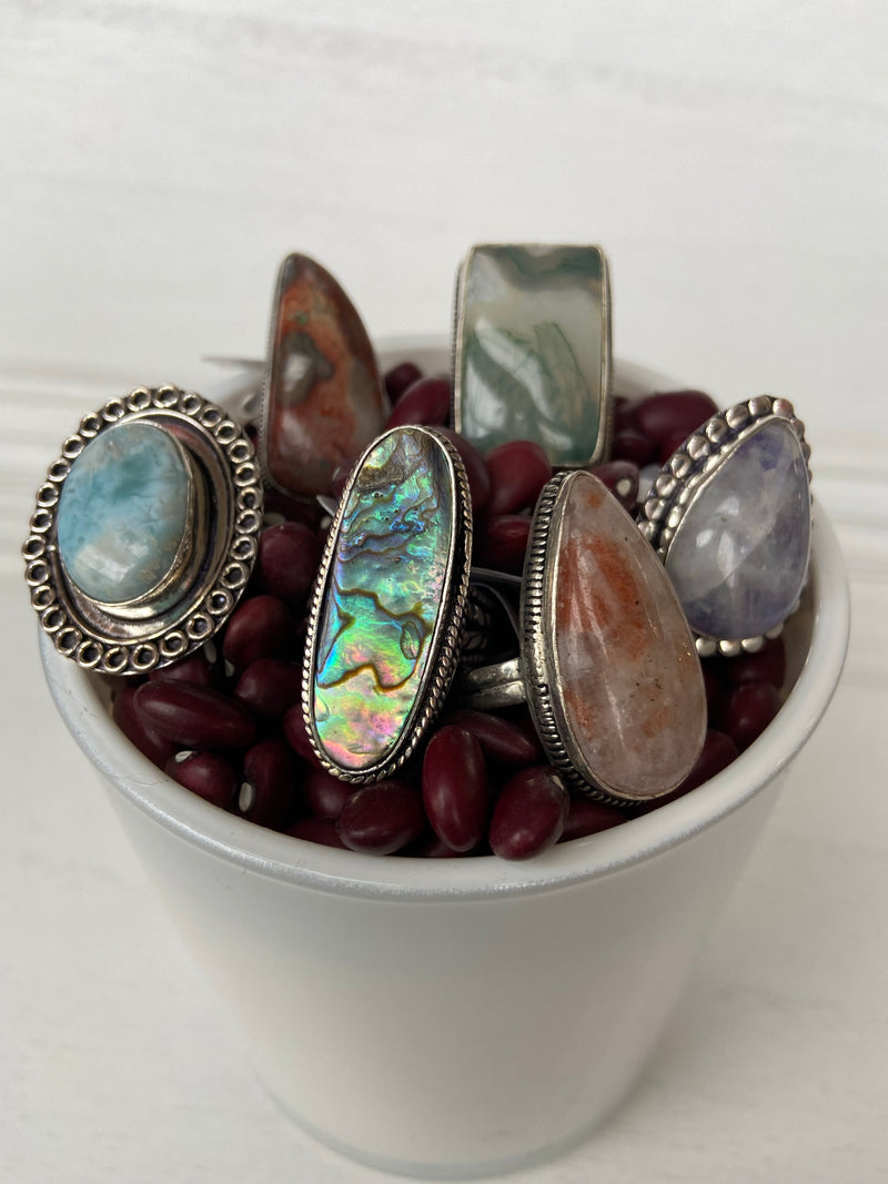 Stone Statement Rings